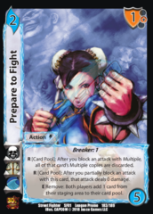 Prepare to Fight FOIL